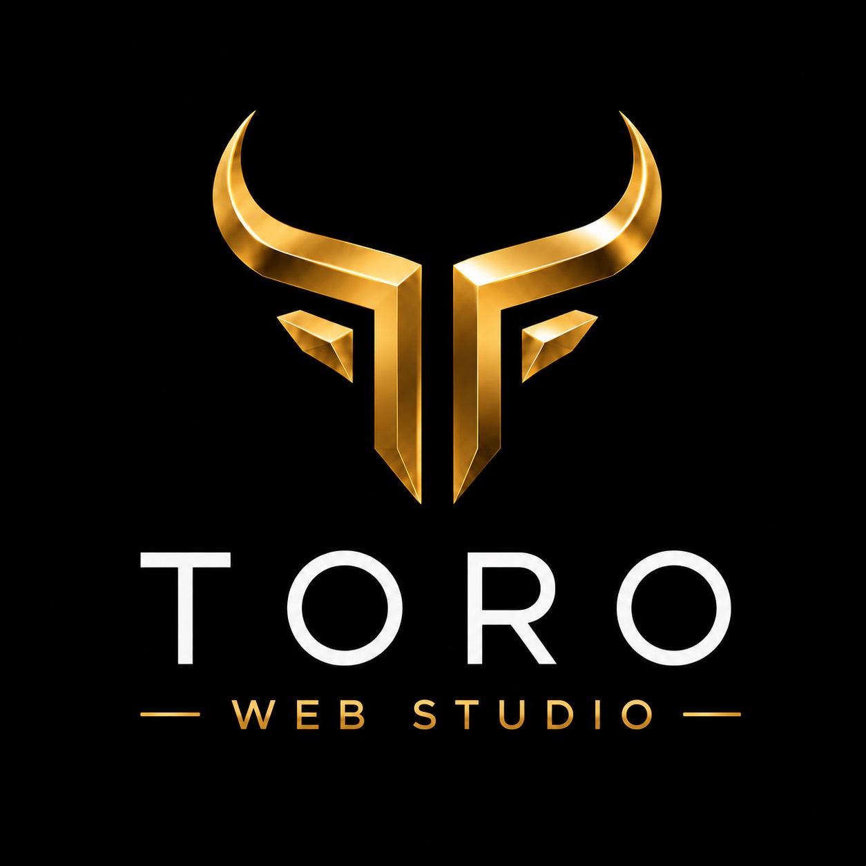 Toro Web Studios gold bull logo
